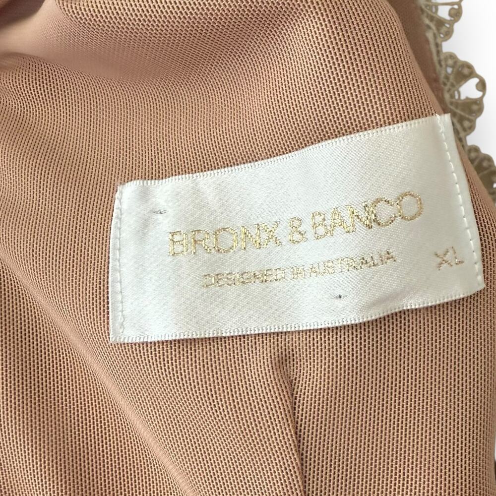 Bronx and Banco Megan Mini Dress Blanc White Extra Large Women’s - Picture 4 of 10